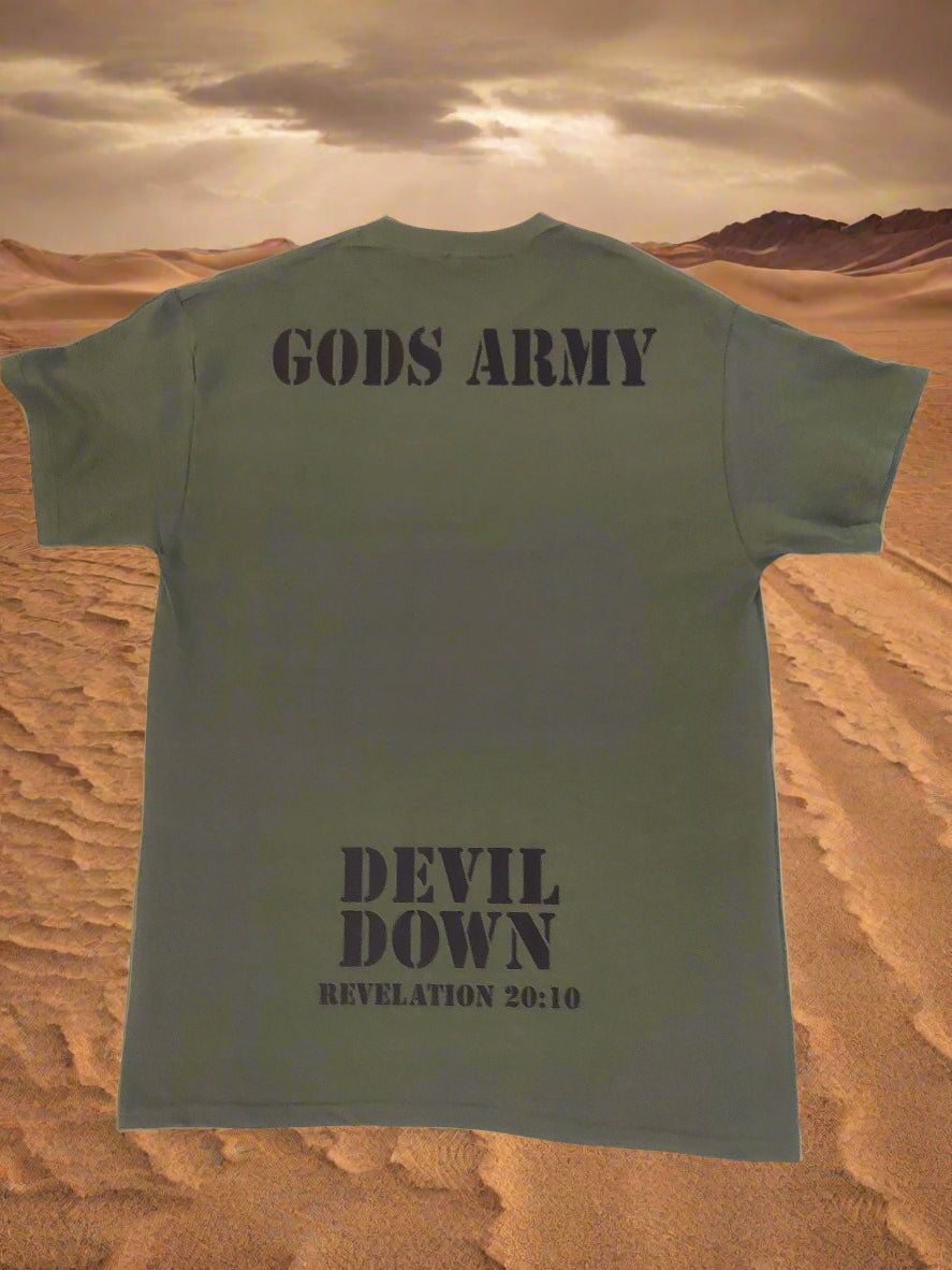 I DECREE "CHRIST UP" MILITARY STYLE TSHIRT