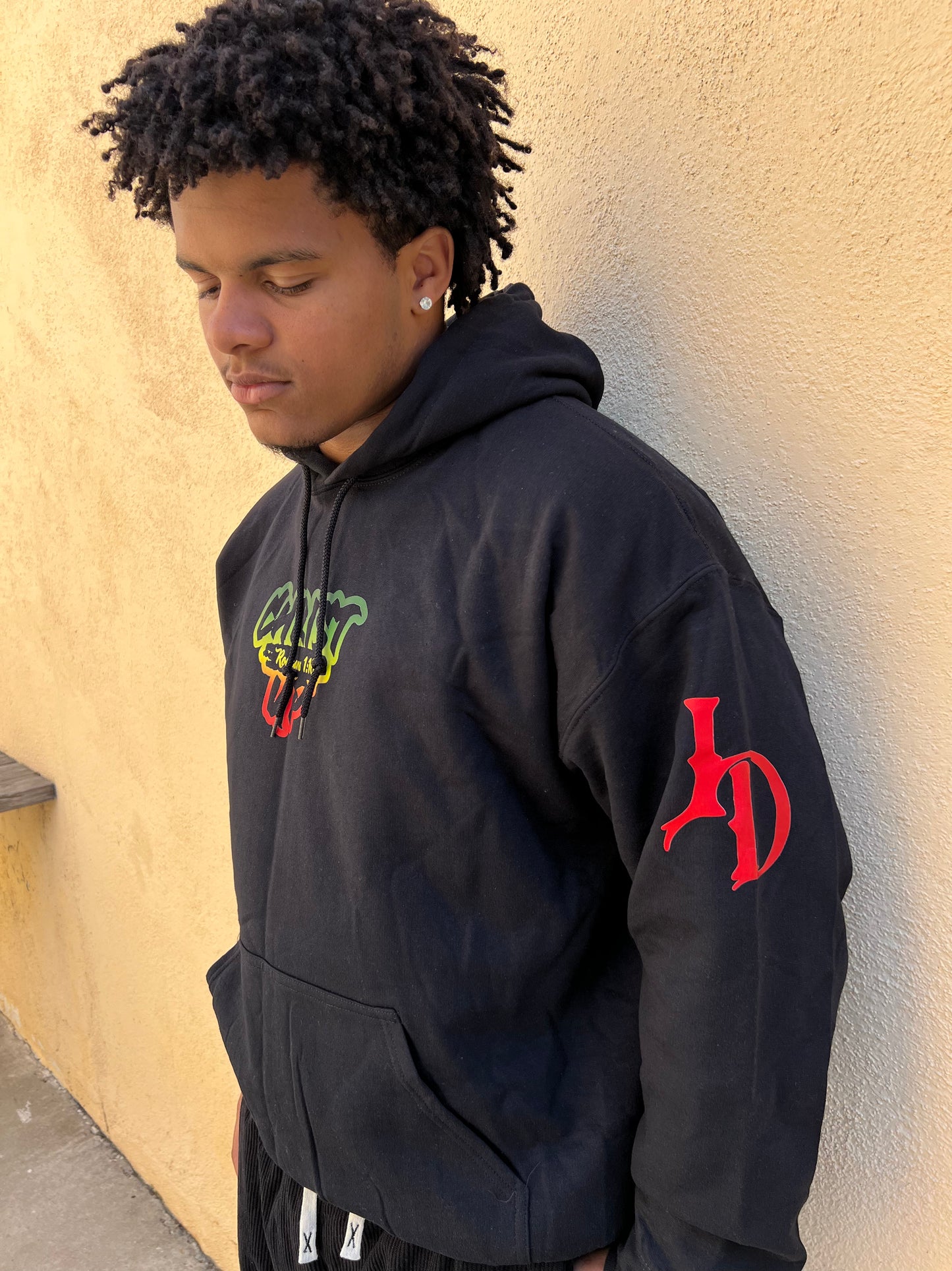 Christ Up Rasta Hoodie (Abrahams Seed)