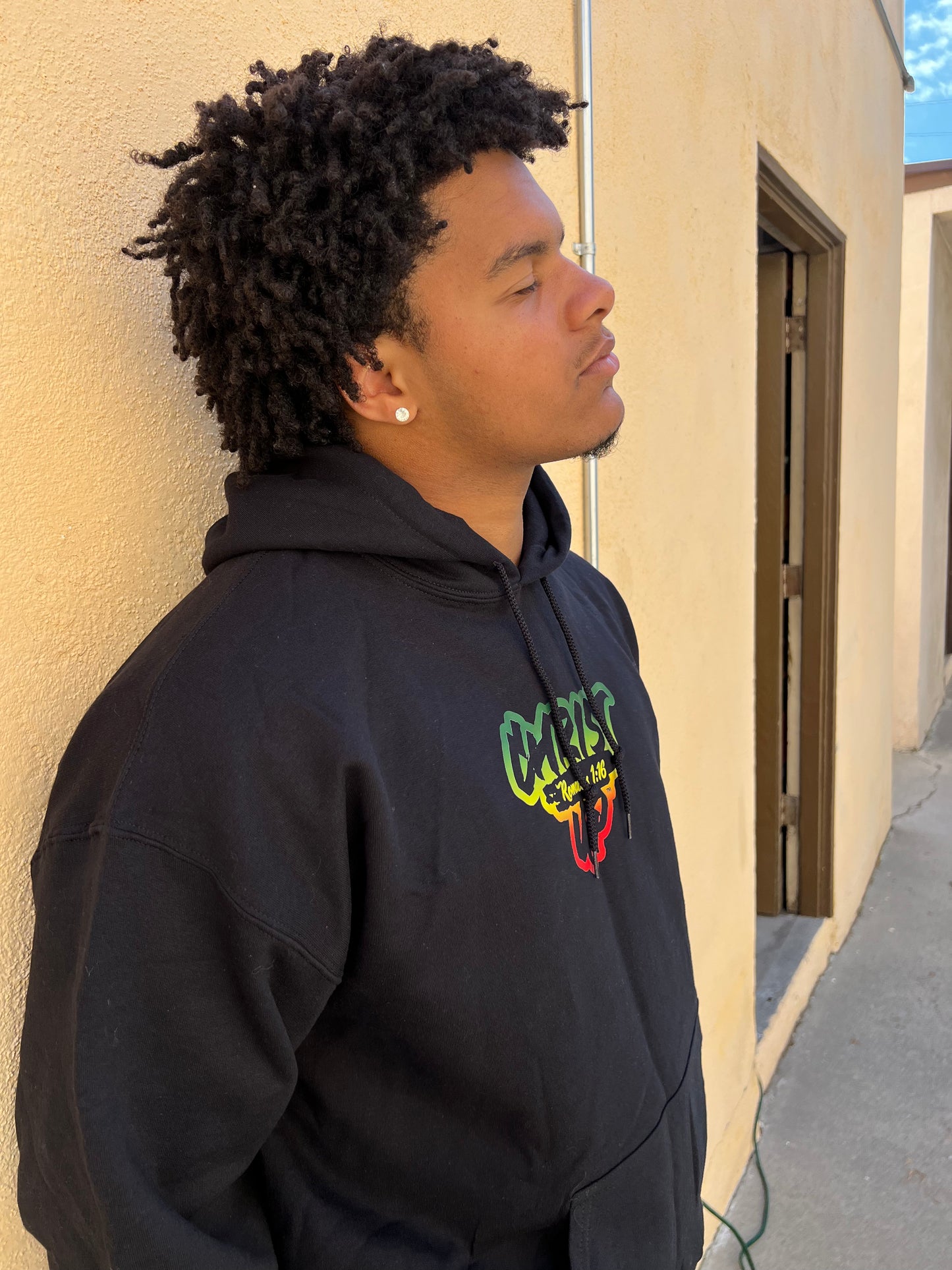 Christ Up Rasta Hoodie (Abrahams Seed)