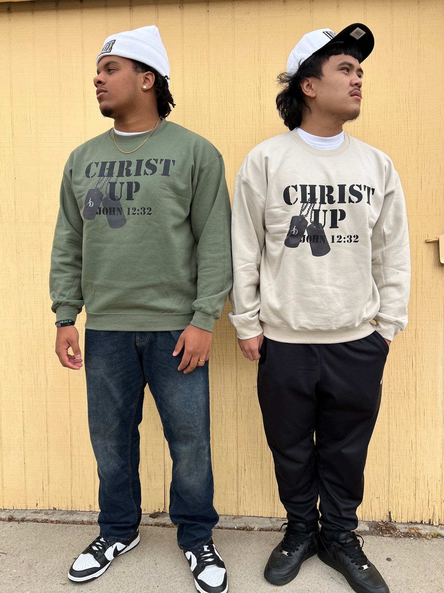 I Decree Military Edition crewneck Sweatshirt.