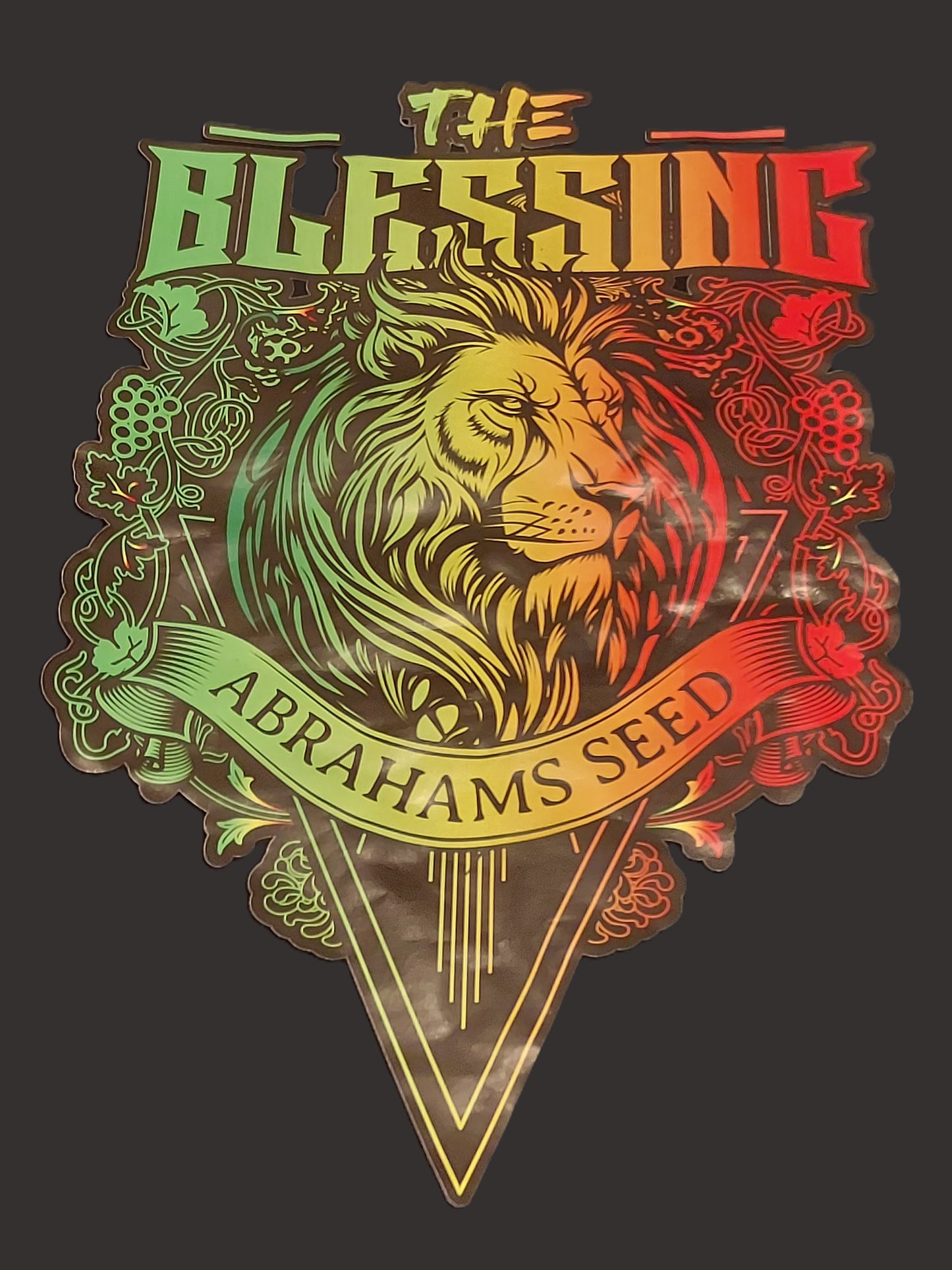 Christ Up Rasta Hoodie (Abrahams Seed)