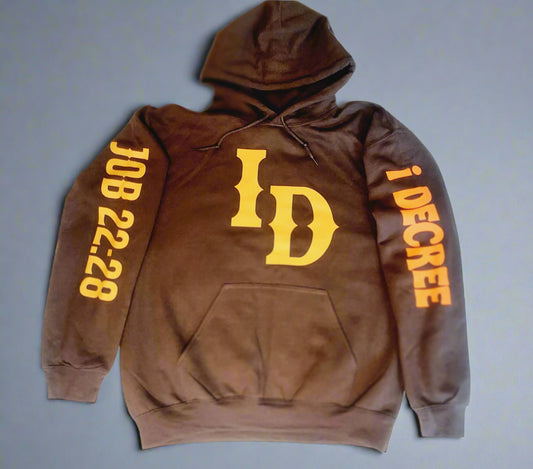 I DECREE Raiment for the Righteous Hoodie w/ ID Logo