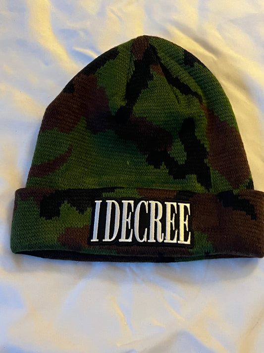 I DECREE Beanie
